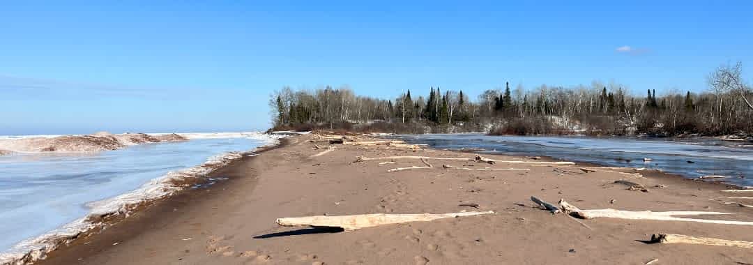 Mouth Of The Brule River Post